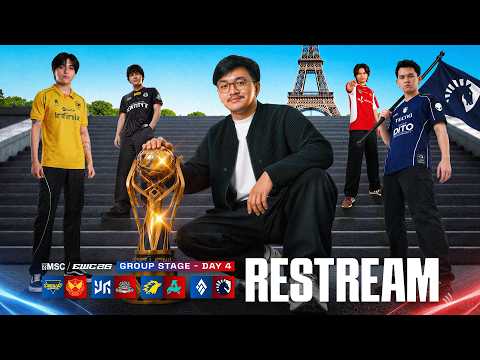 LANGSUNG SAJA MATCH RILL BERAS HARI INI | DAY 4 GROUP STAGE MSC AT EWC 26