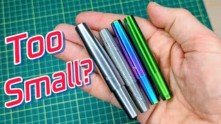 Smallest Pocket Pens I've Seen - Gravitas Dinkey & Quark Fountain Pens