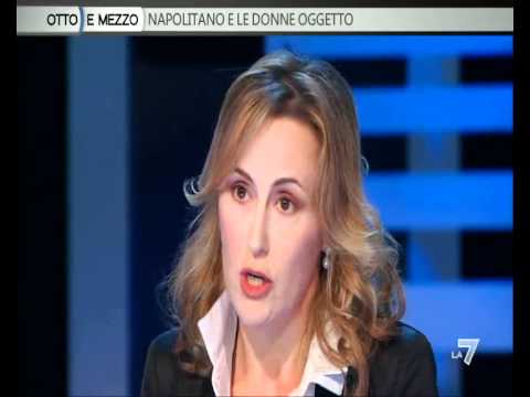 OTTO E MEZZO 08/03/2011 -  Napolitano e le donne oggetto