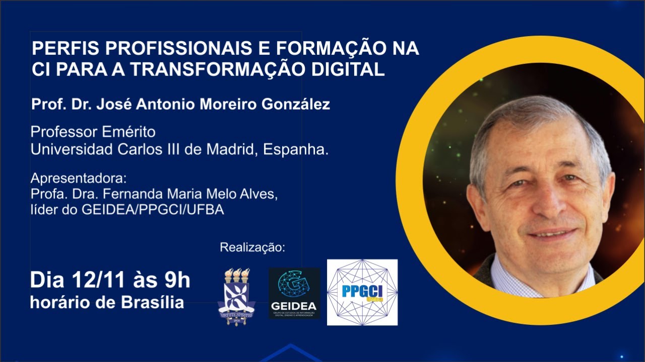 Perfis profissionais e formação na CI para a Transformação digital