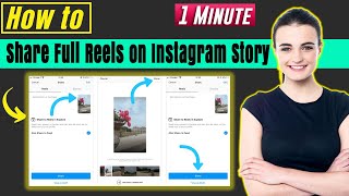 How to share full reels on instagram story 2024