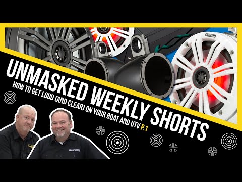 All About Marine Speakers - KICKER UnMasked - Shorts