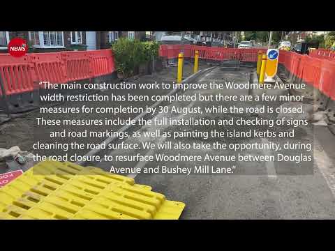 New replaced posts at Watford width restriction