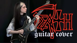 DEATH - Crystal Mountain - guitar cover