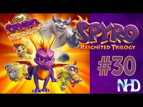 Let's Play Spyro: Year of the Dragon, Reignited (pt30) Midnight Mountain World (100% Complete)