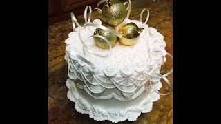 Christmas Ornament Cake / Cake Decorating
