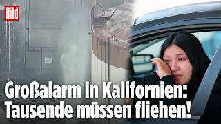 KALIFORNIEN: Feuerwehr-Großeinsatz – Tausende müssen fliehen