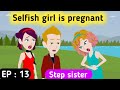 Step sister part 13 | English story | Learn English | Animated stories | Sunshine English