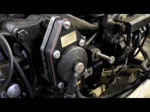 Johnson / Evinrude fuel pump service