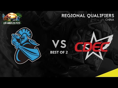 Cdec vs Newbee Game 1 (BO2) ESL One Los Angeles 2020 CN Qualifiers