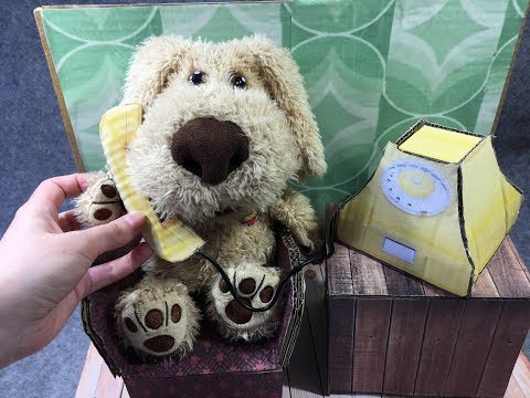 My Talking Ben. Cardboard game. DIY