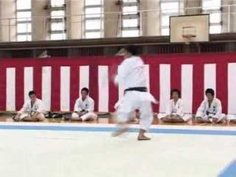 Teikyo U. Karate team -- KATA (3)