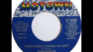 David Ruffin   Everything&#39;s Coming Up Love Video