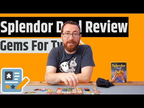 Splendor Duel Review - You Get A Gem! And You Get A Gem! Just The Two Of You