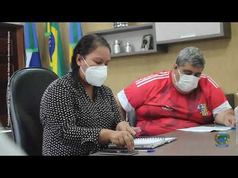 Na manhã desta quinta-feira o Prefeito Júlio César e Vice-Prefeita Fabiana Pessoa se Reuniram