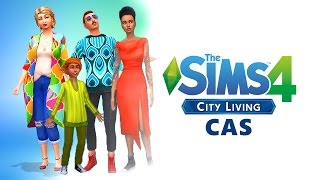The Sims 4 City Living | FULL CAS Review (Hair, Clothes and Tattoos!)