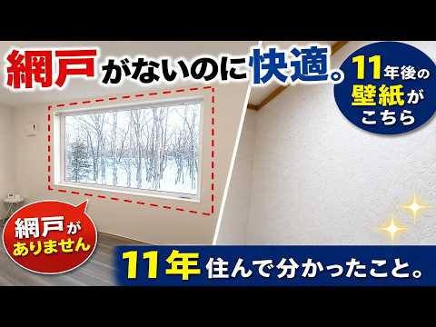 網戸いらない家