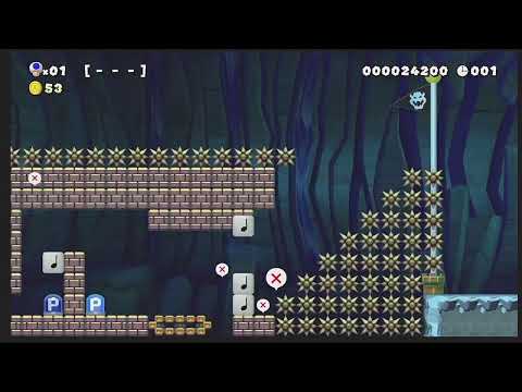 マリオメーカー2　難しい王への道　（パス禁止）