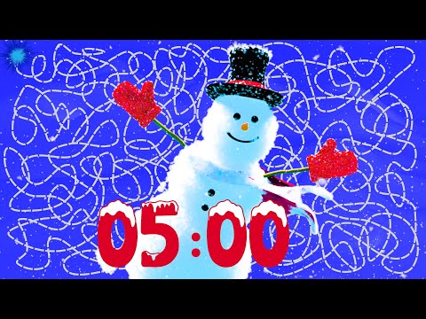 5 Minute Timer [Winter Snowman] ☃️