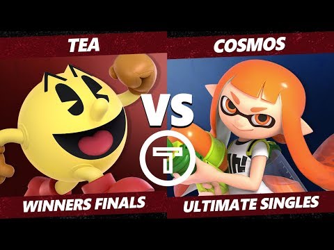 Thunder Smash 3 SSBU -  Tea (Pac-Man) VS PG Cosmos (Inkling) Smash Ultimate Winners Finals
