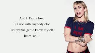 Miley Cyrus - my future (Billie Eilish cover) [Full HD] lyrics