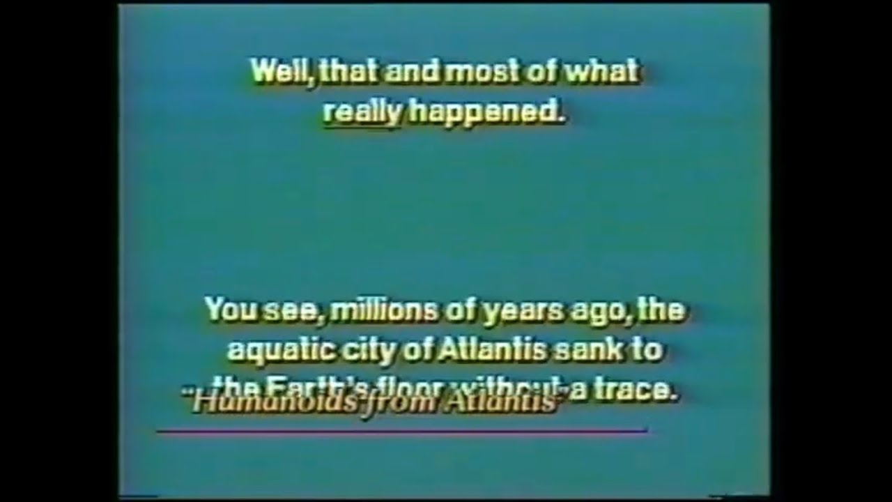 HUMANOIDS FROM ATLANTIS (1992) Trailer [#humanoidsfromatlantistrailer]