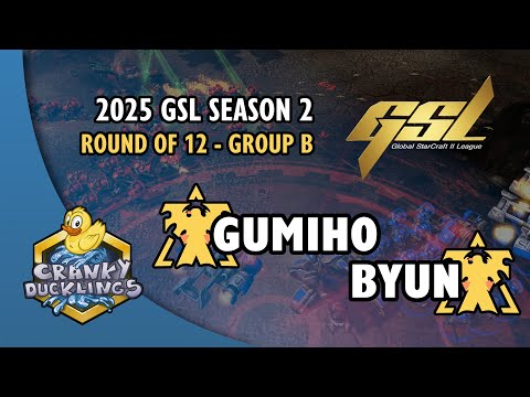 GuMiho vs ByuN - TvT | 2025 GSL Season 2: Round of 12 - Group B | StarCraft 2 Tournament