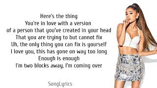 Ariana Grande - in my head (lyrics)