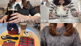 Vlog｜都内OLの5日間🕯familiar購入品🍎,結婚式参列⛪️,出社日💻,マイメロ展🤍