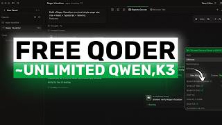 Qoder Free Tier + Unlimited Qwen 3.8 Max, Kimi K3 & Ultra Model: IT LASTS 14 DAYS but it is WORTH IT