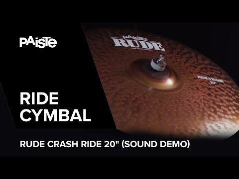 Paiste RUDE 20" Ride-Crash Cymbal/New With Warranty/Model # CY0001128520 image 2