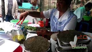 preview picture of video 'Tlayuda, un delicioso platillo oaxaqueño llegado a Tepotzotlán.'