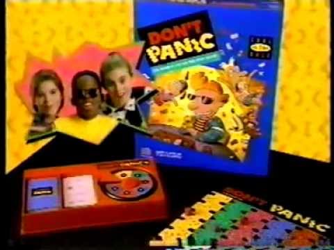 Don't Panic - Classic Board Game - TV Toy Commercial - TV Spot - TV Ad - Milton Bradley