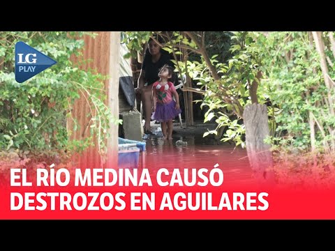 Graves daños materiales por el desborde del río Medina | LA GACETA en Aguilares