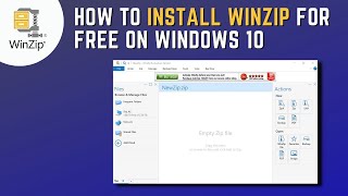 How to Install WinZip for Free on Windows 10
