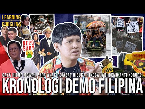 Demo Filipina TERINSPIRASI INDONESIA? Negara Banjir, Anak Pejabat Hidup Mewah! |Learning By Googling