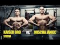 Mischa Janiec vs. Kaiser Bro Stefan // Bodybuilding Posing Challenge