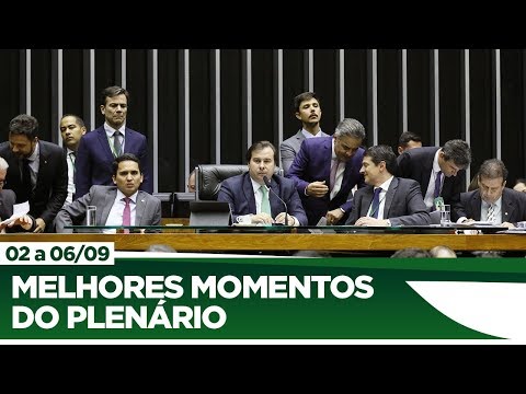 Confira os debates desta semana no Plenário - 02 a 06/09/19