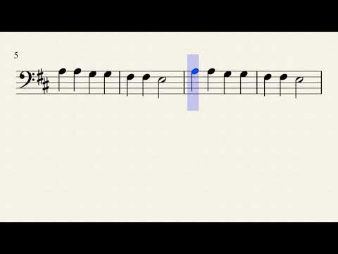 Suzuki Cello Volume 1 , 1. Twinkle Twinkle Little Star