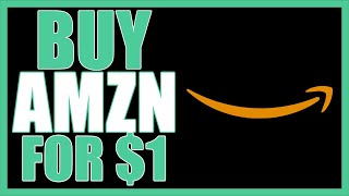 How To Buy Amazon Stocks Online | Dollar Cost Averaging Fractional Shares | Simple Option Trading