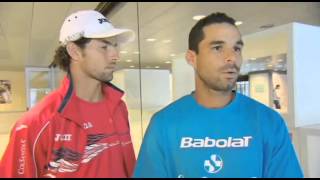 Santiago Giraldo y Alejandro Falla hablan del Claro Open Colombia