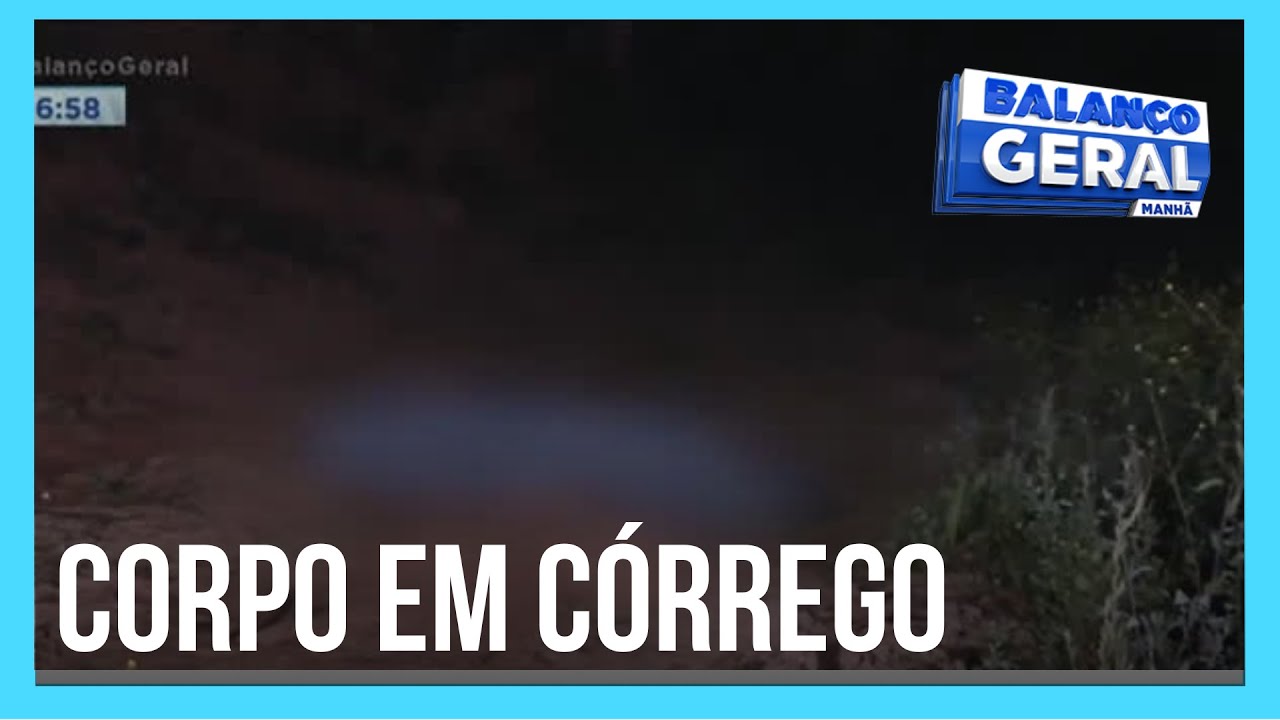 Corpo de homem é encontrado em córrego na zona leste de SP