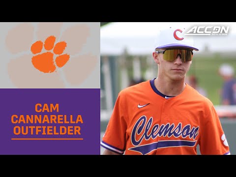 Clemson Outfielder Cam Cannarella | 2025 MLB Draft