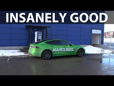 Tesla Model S Plaid range test video