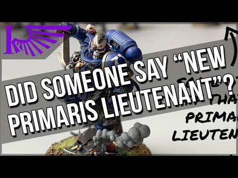 ANOTHER Primaris Lieutenant! I'd Actually Buy This One