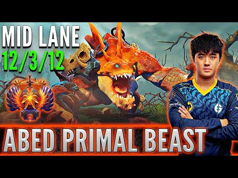 Abed  [ Primal Beast ]  Mid Lane Pro Gameplay  [ Patch 7.32c ]  Dota 2 Full Game
