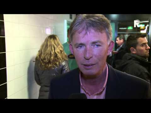 Sinclair Bischop in gesprek met Harry van den Ham