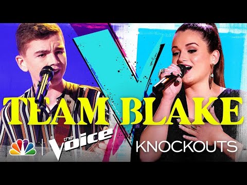 Joei Fulco and Levi Watkins Both Give "Perfect Performances!" - The Voice Knockouts 2020