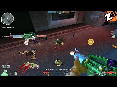 Crossfire NA 2.0 : M4A1 - Xmas Snow - Hero Mode X - Zombie V4