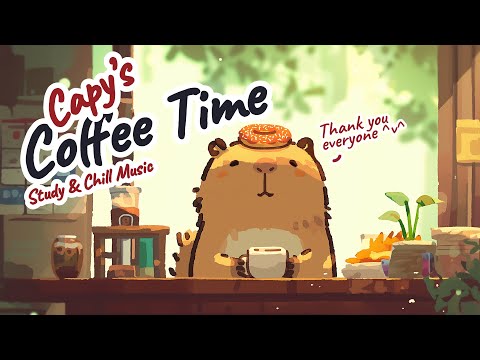 Capybara Coffee Time ☕ Chill Lo-fi Jazz | Study & Focus 2026